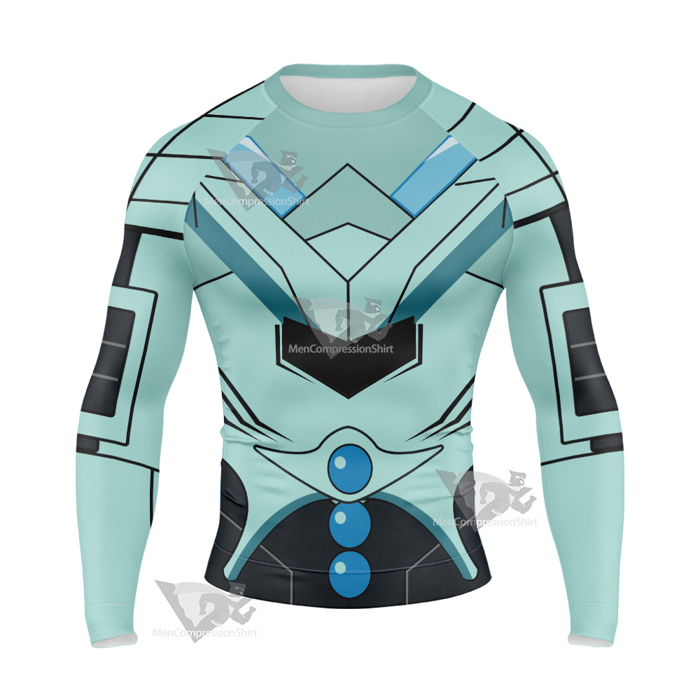 Overlord Cocytus Armor Long Sleeve Compression Shirt