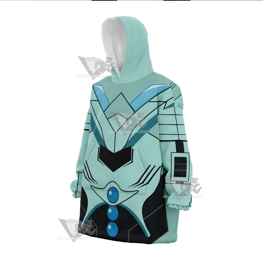 Overlord Cocytus Armor Snug Oversized Blanket Hoodie