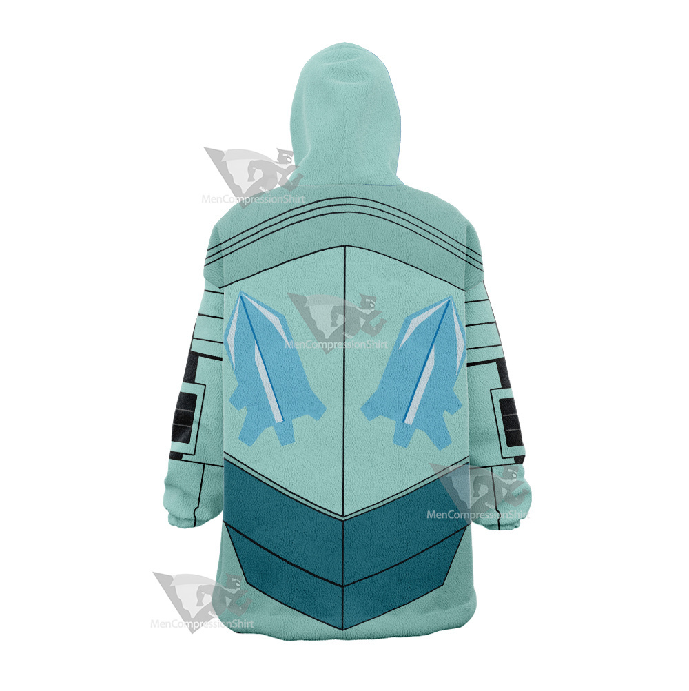 Overlord Cocytus Armor Snug Oversized Blanket Hoodie
