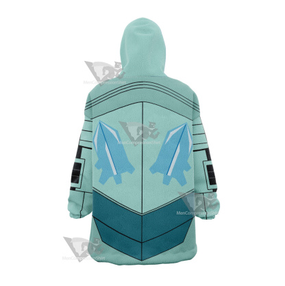 Overlord Cocytus Armor Snug Oversized Blanket Hoodie