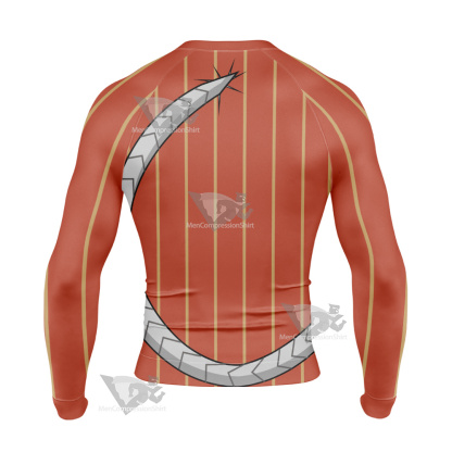 Overlord Demiurge Suit Long Sleeve Compression Shirt
