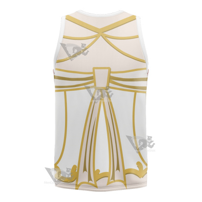 Overlord White Albedo Basketball Jersey