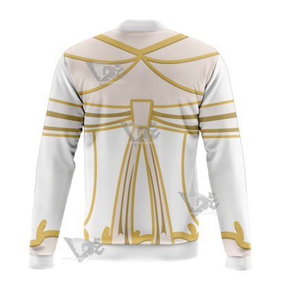 Overlord White Albedo Bomber Jacket