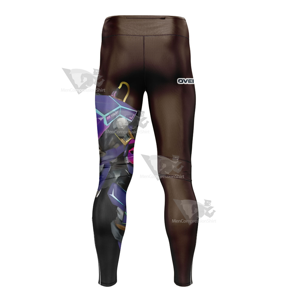 Overwatch 2 D Va Edm Mens Compression Legging-MensCompressionShirt