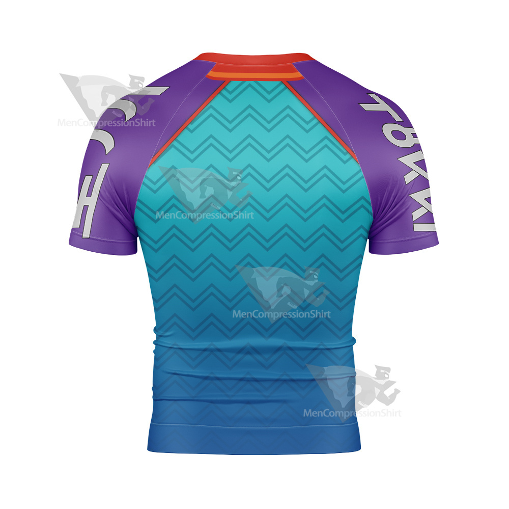 Overwatch 2 D Va Edm Rash Guard Compression Shirt