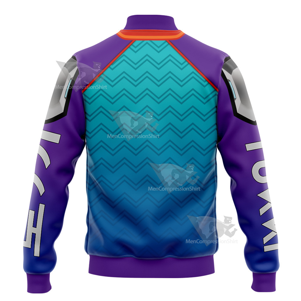 Overwatch 2 D Va Edm Varsity Jacket