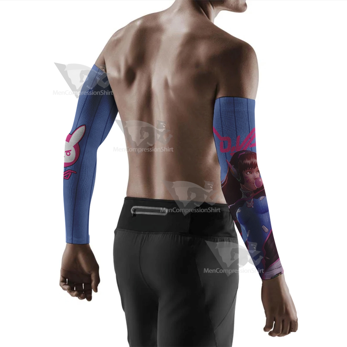 Overwatch 2 Dva Blue Compression Arm Sleeve