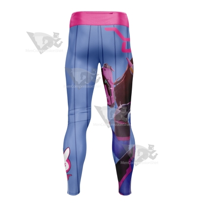 Overwatch 2 Dva Blue Men Compression Legging-MensCompressionShirt