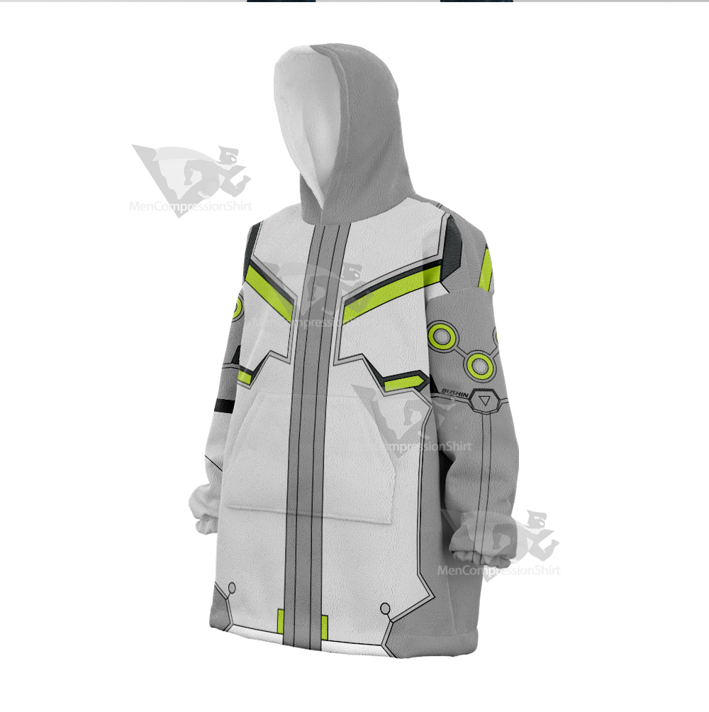 Overwatch 2 Genji Snug Oversized Blanket Hoodie