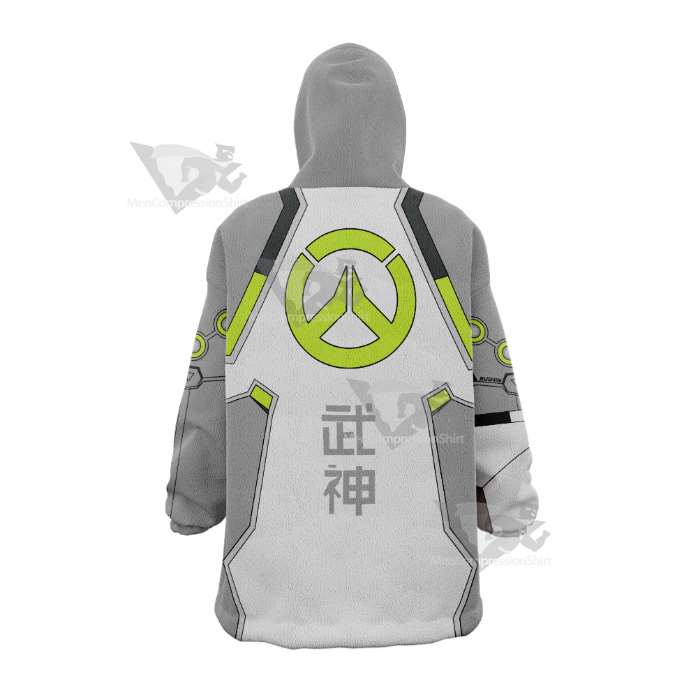 Overwatch 2 Genji Snug Oversized Blanket Hoodie
