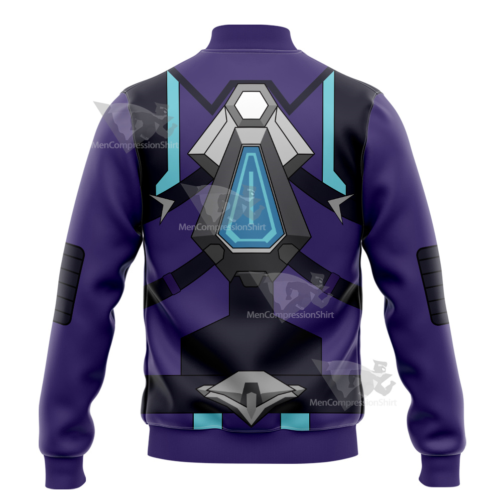 Overwatch Black Cat Sombra Varsity Jacket