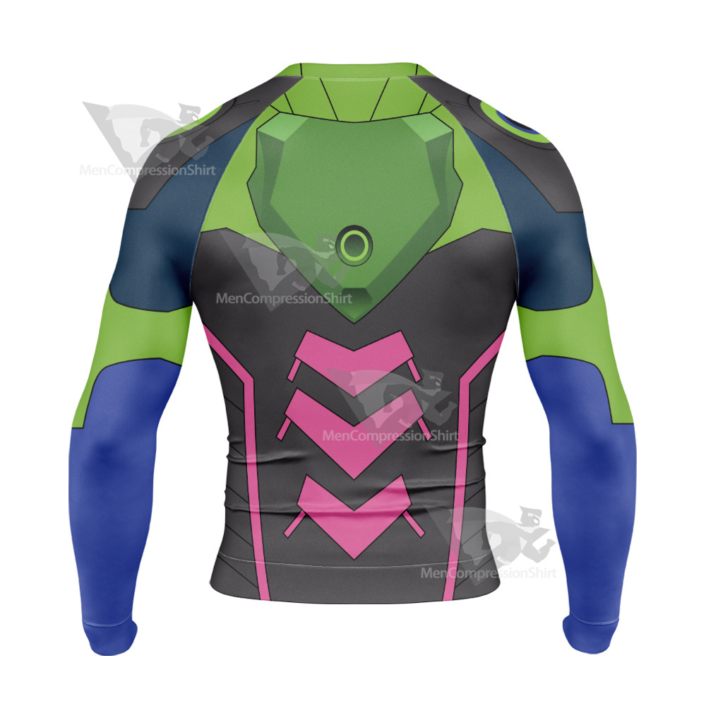 Overwatch D Va Nano Long Sleeve Compression Shirt