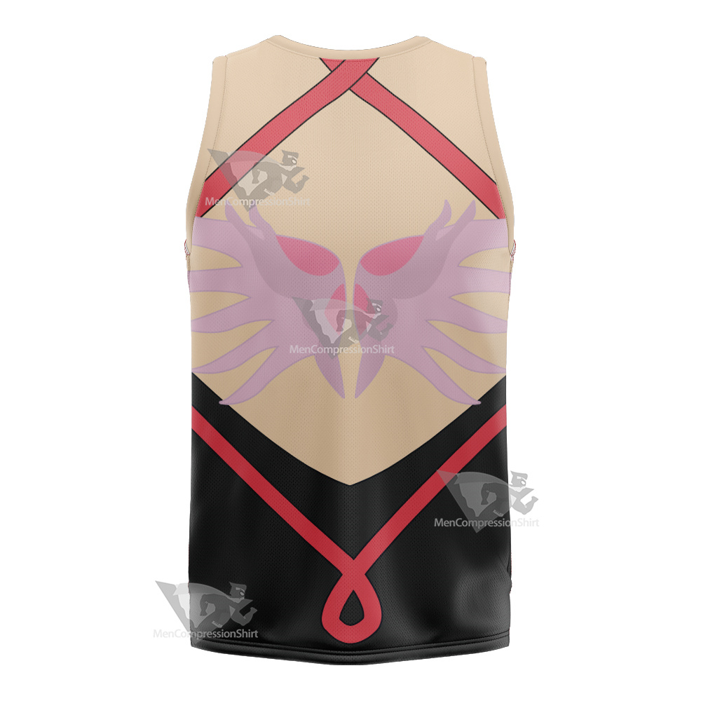 Overwatch Mercy Pink Basketball Jersey