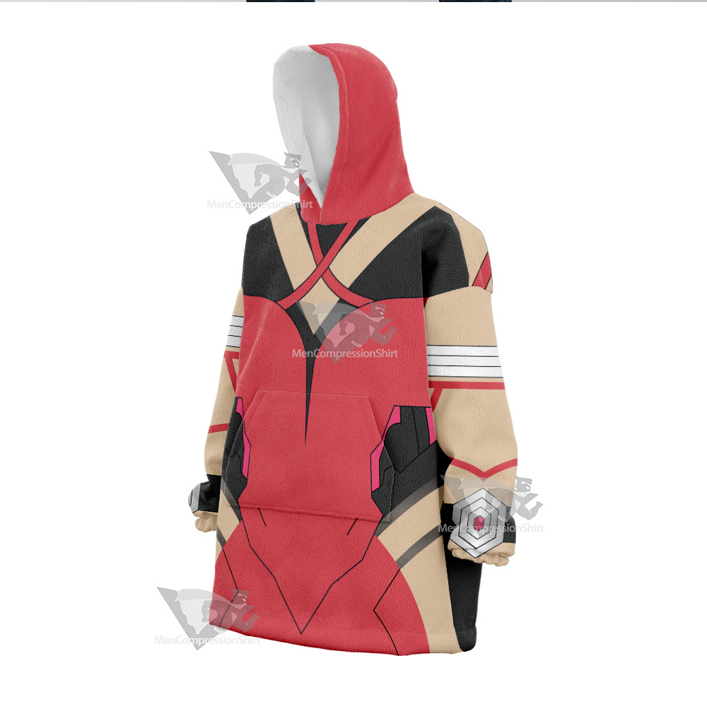 Overwatch Mercy Pink Snug Oversized Blanket Hoodie