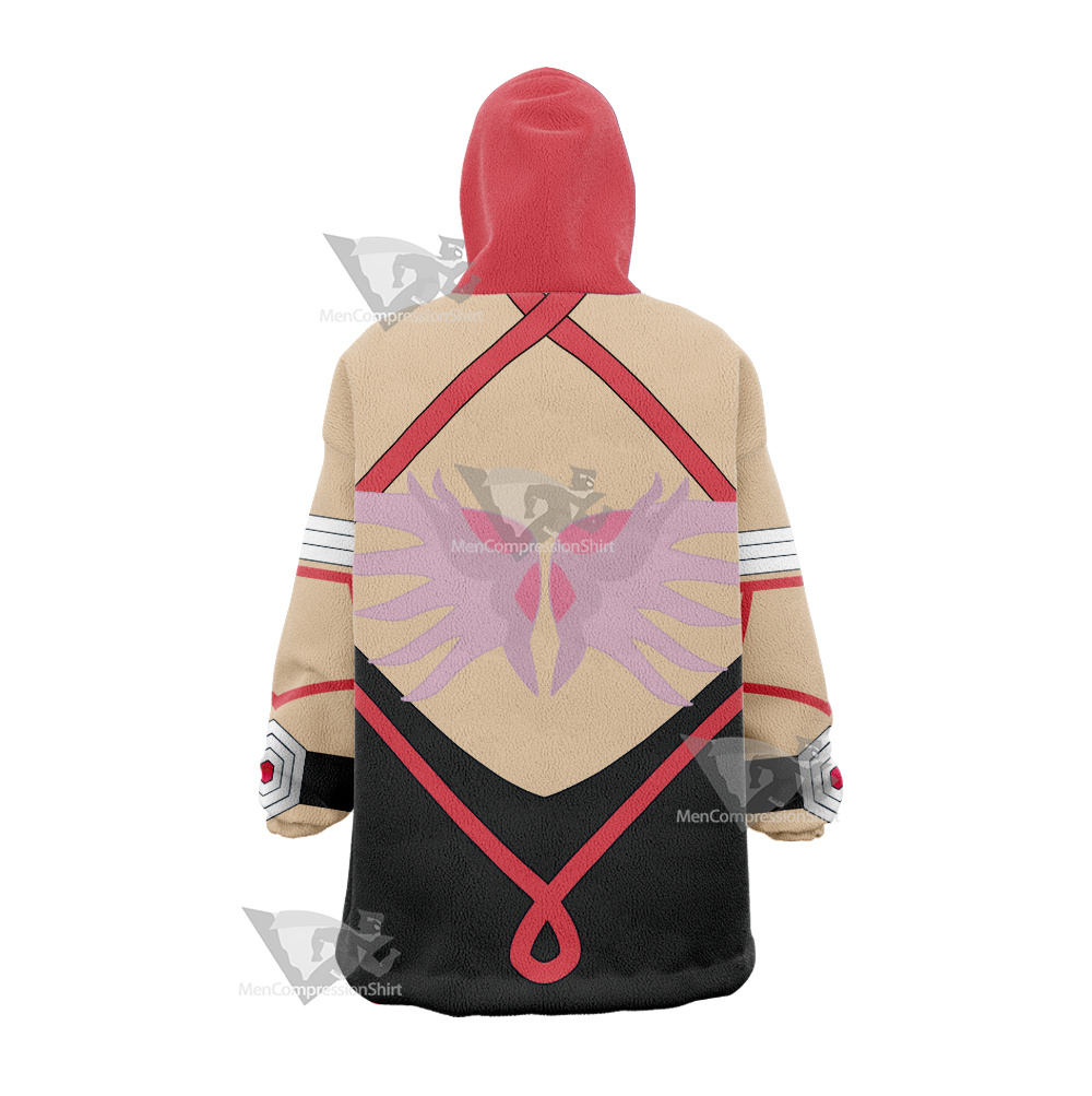Overwatch Mercy Pink Snug Oversized Blanket Hoodie