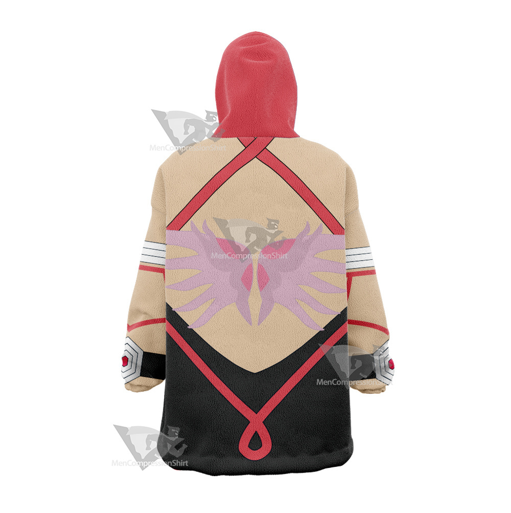 Overwatch Mercy Pink Snug Oversized Blanket Hoodie