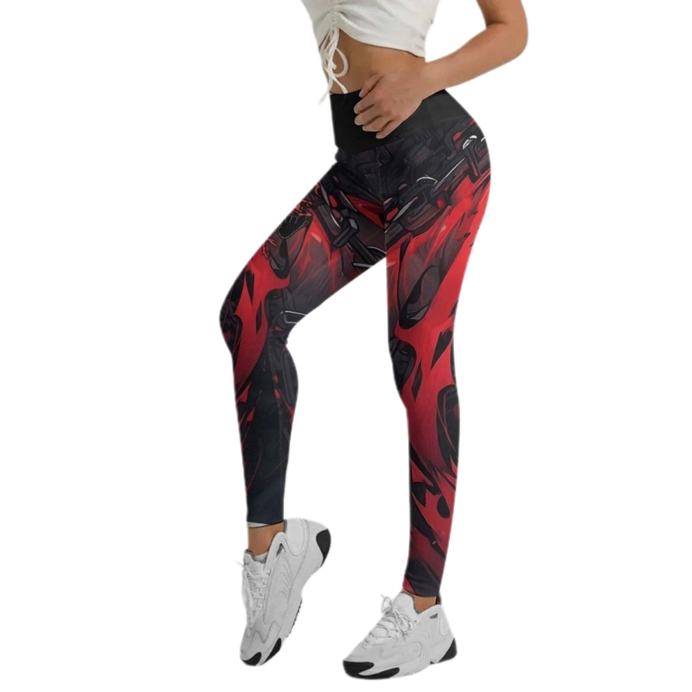 Panda Skull Women Compression Legging