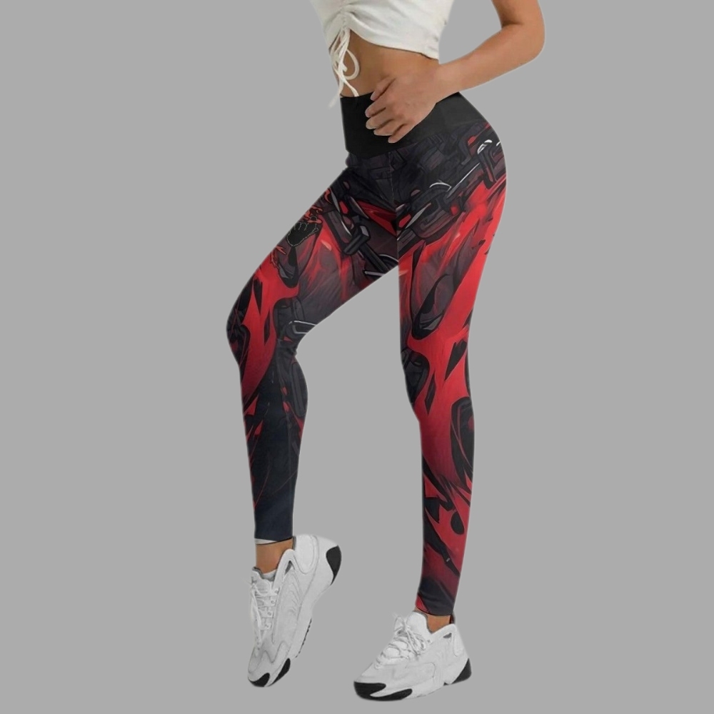 Panda Skull Women Compression Legging