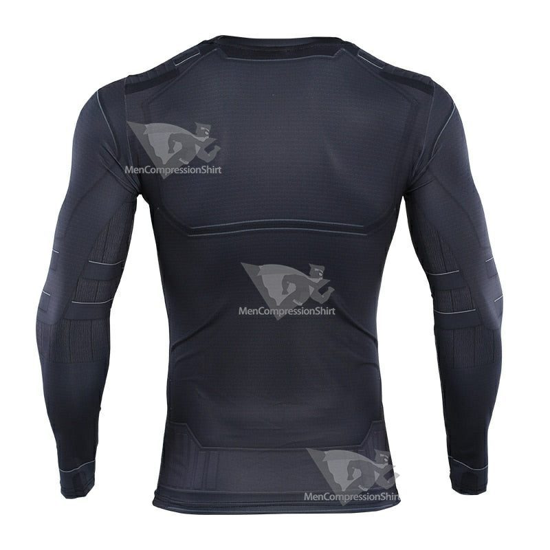Parker Far From Home Noir Long Sleeve Compression Shirt
