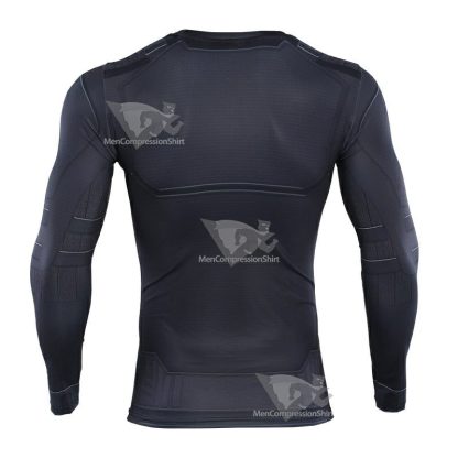 Parker Far From Home Noir Long Sleeve Compression Shirt