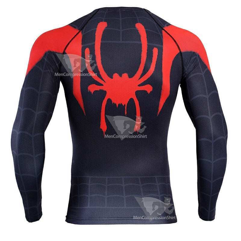 Parker Miles Morales Long Sleeve Compression Shirt