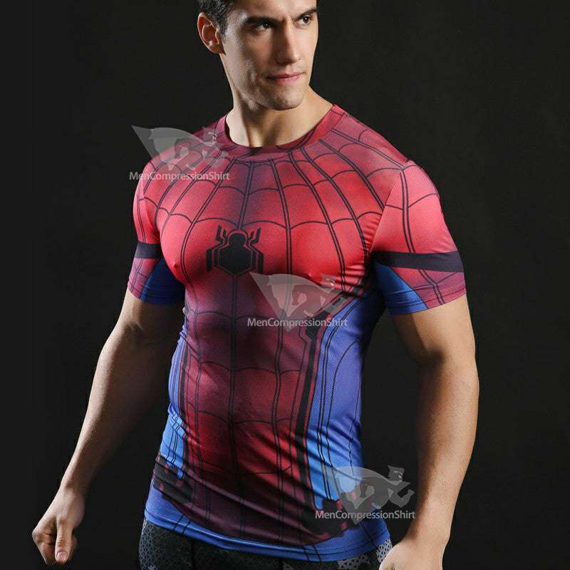 Parker Short Sleeve Compression Shirts For Men