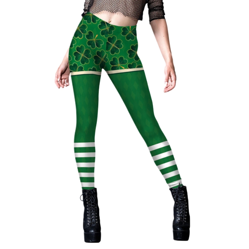 Patrick 3D Print Women Compression Legging