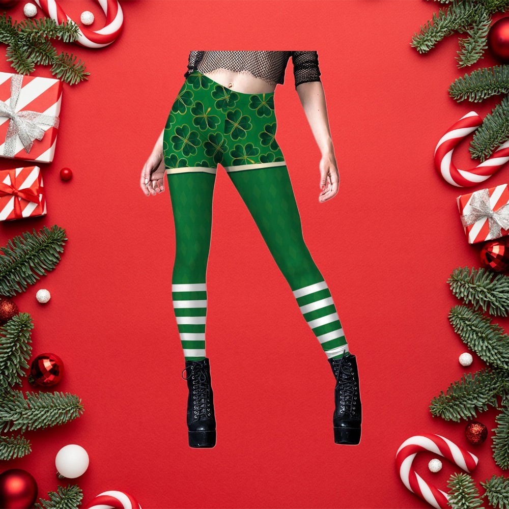 Patrick 3D Print Women Compression Legging