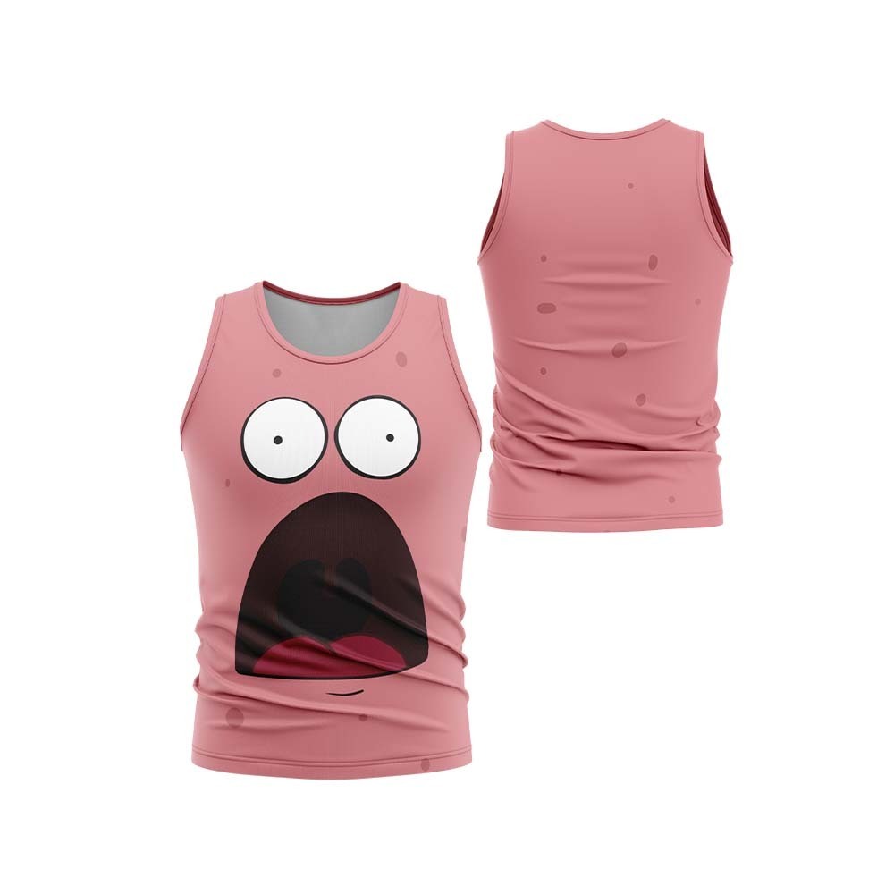 Patrick Star Spongebob Squarepants Sleeveless Compression Shirt