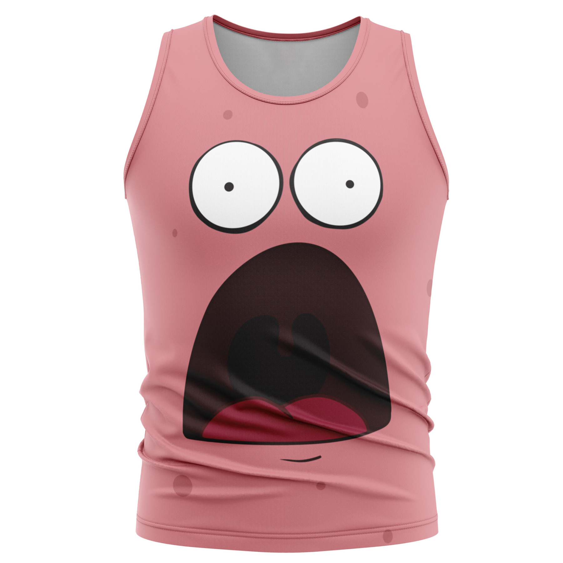 Patrick Star Spongebob Squarepants Sleeveless Compression Shirt