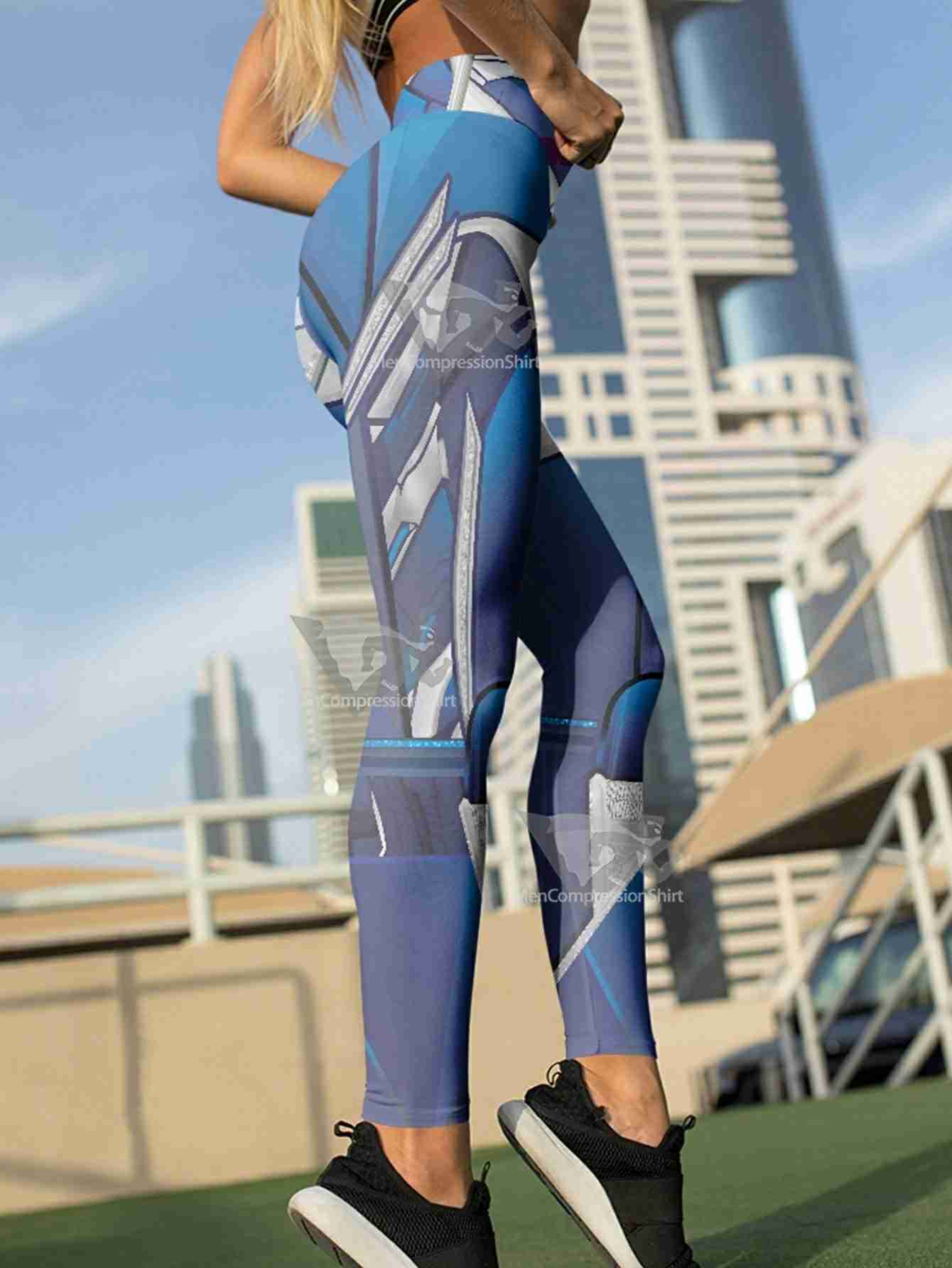 Pepper Potts Rescue Armor Women Compression Leggings
