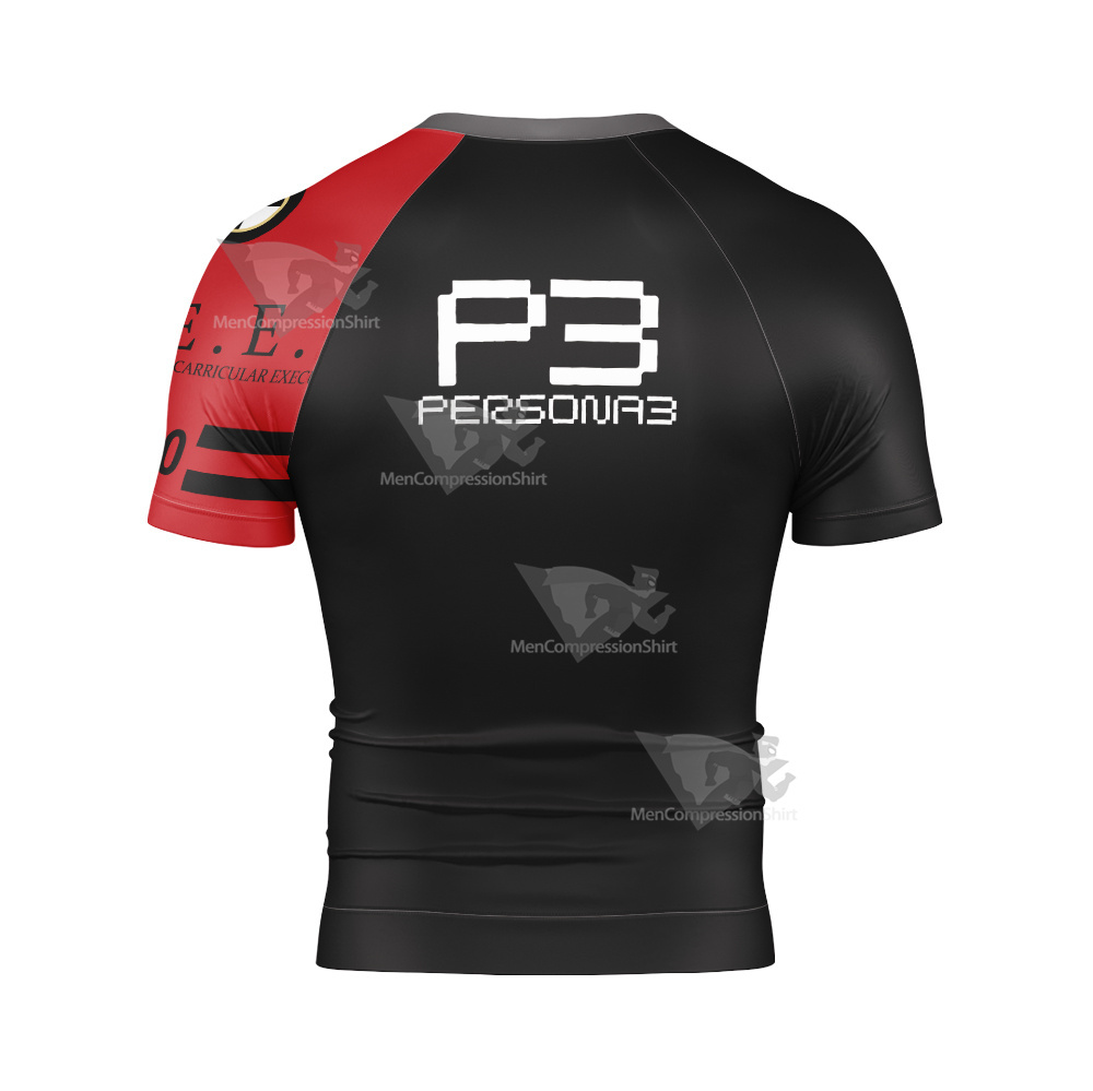 Persona 3 Reload Battle Version Short Sleeve Compression Shirt
