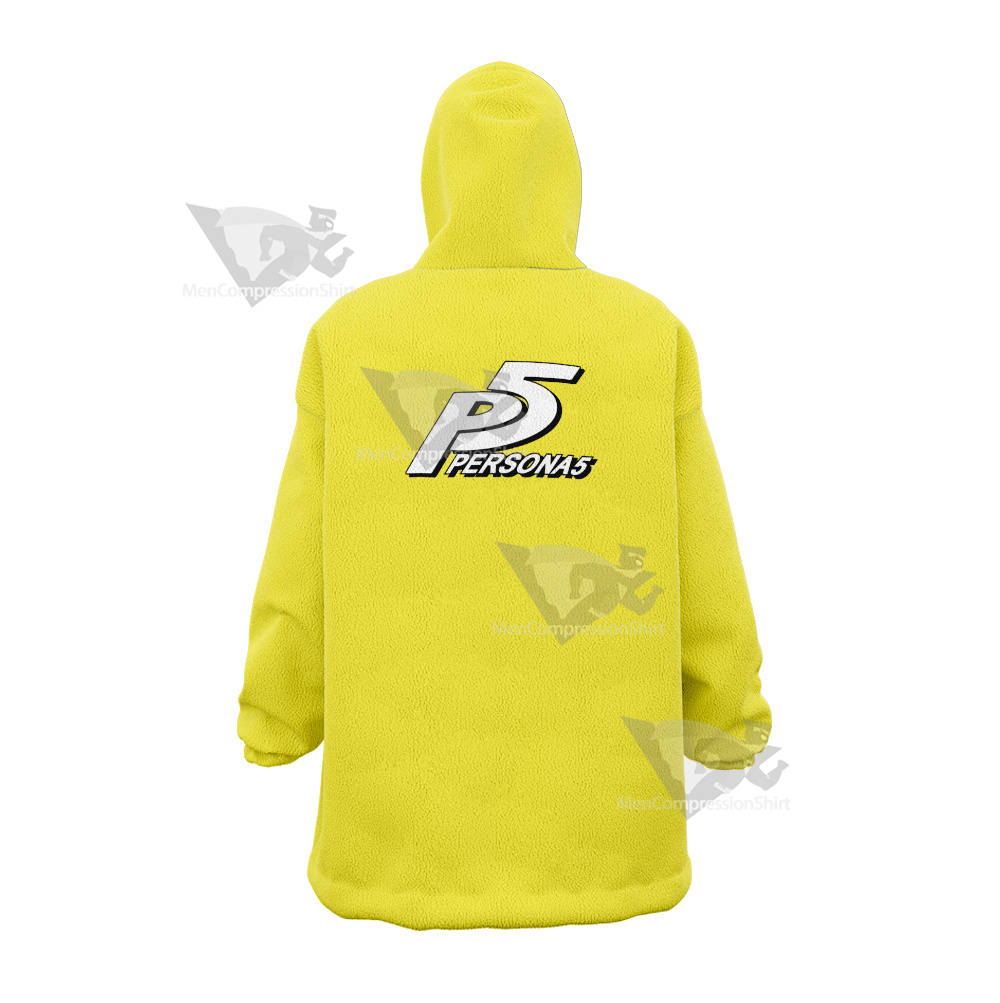 Persona 5 Ryuji Sakamoto Yellow Snug Oversized Blanket Hoodie