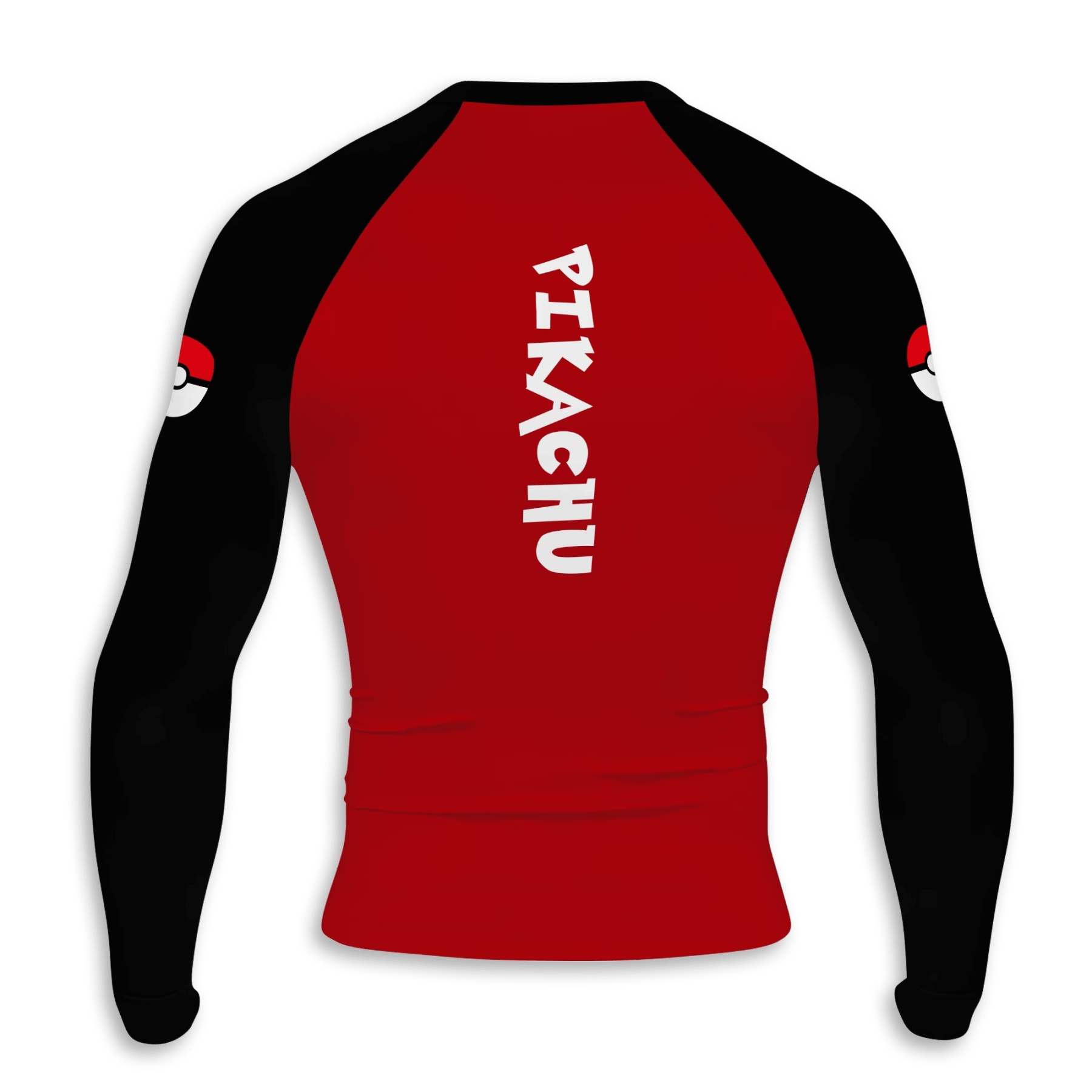 Pikachu Men Long Sleeve Compression Shirt