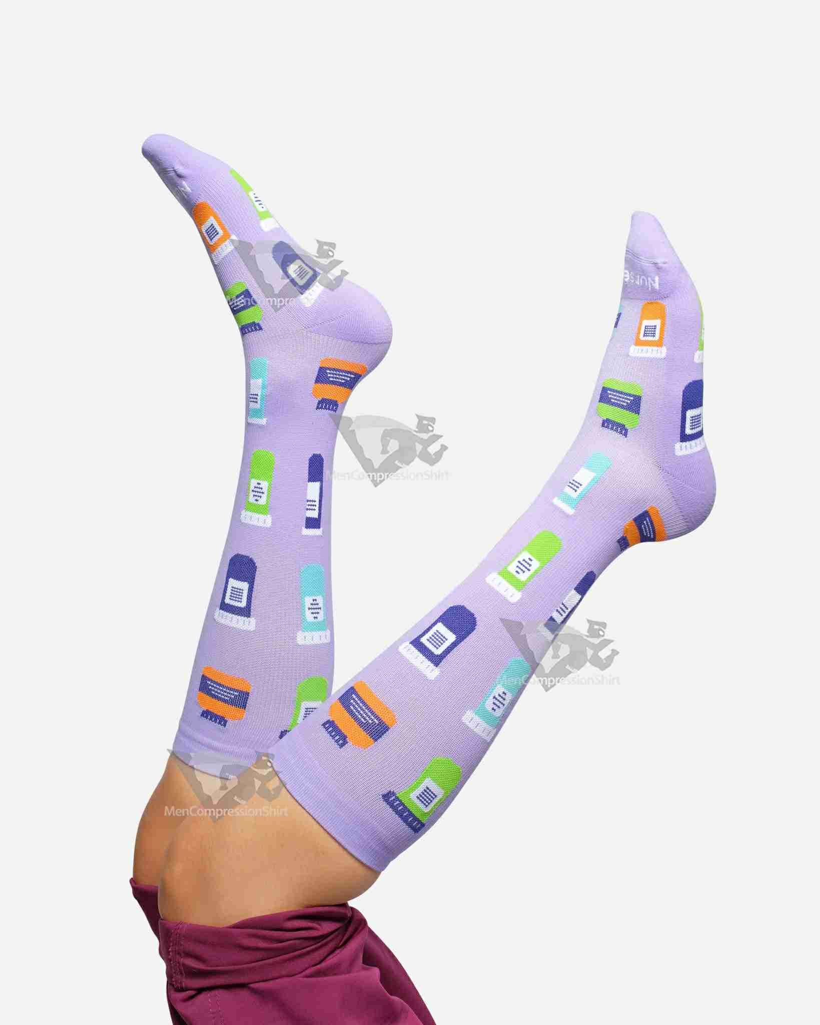 Pill Bottles Compression Socks