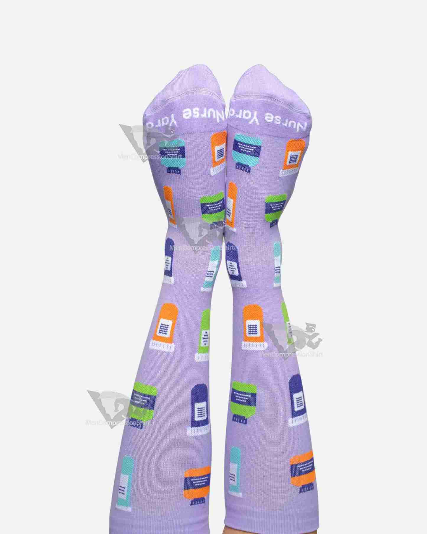 Pill Bottles Compression Socks