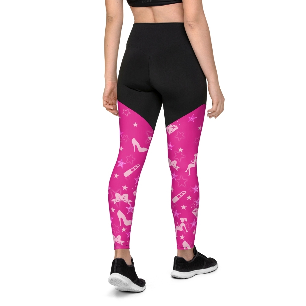 Pink Doll Women Compression Legging