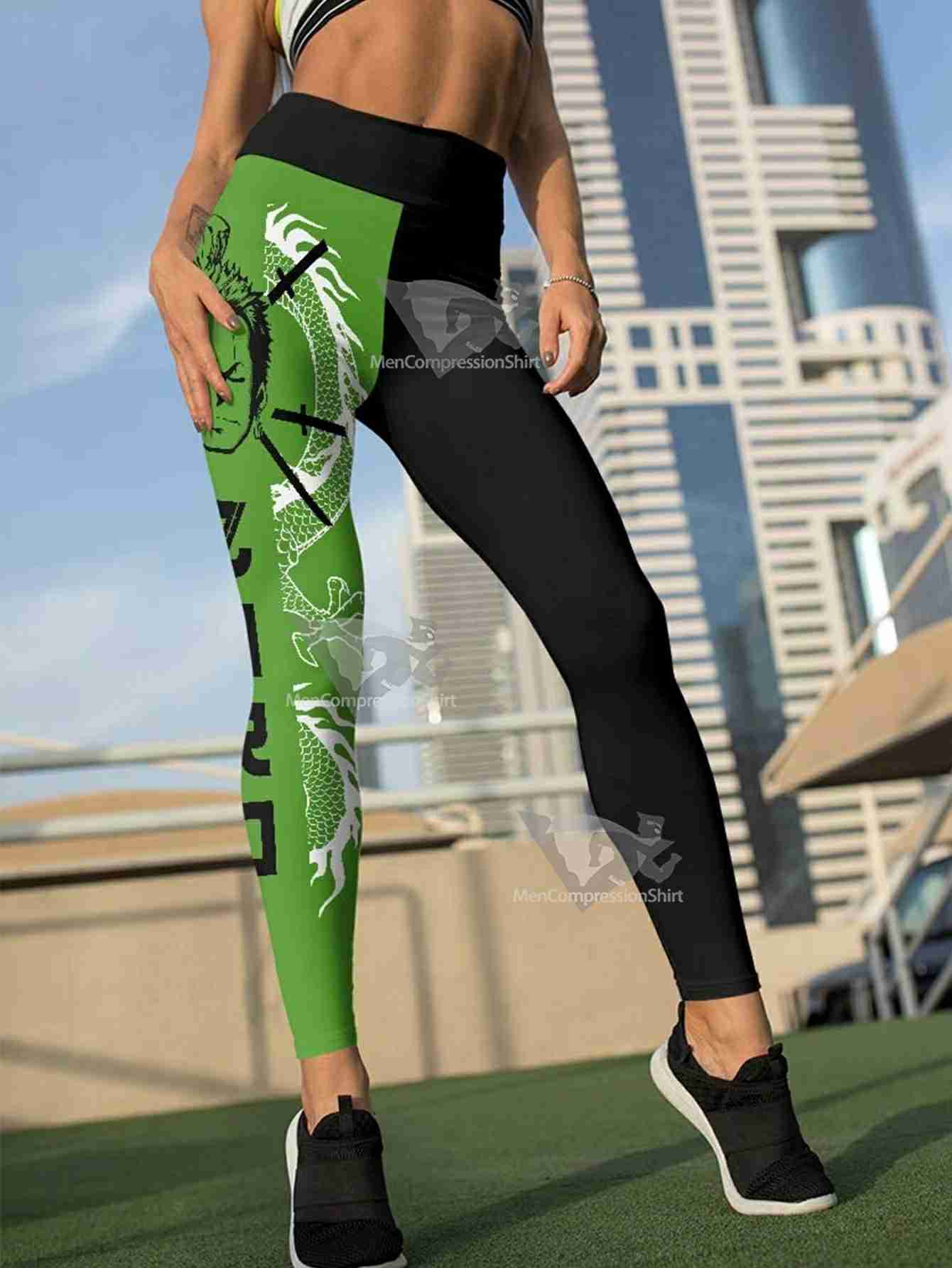Pirate Hunter Fashion Women Compression Leggings