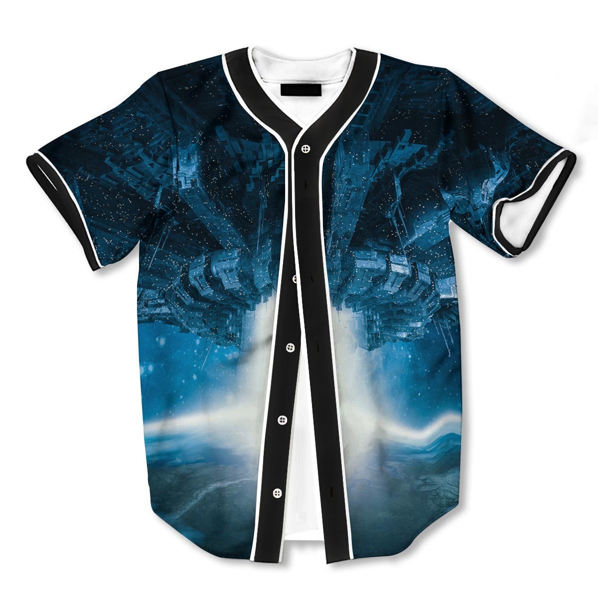 Planetary Invasion 3d Print Full Size Baseball Jerseys