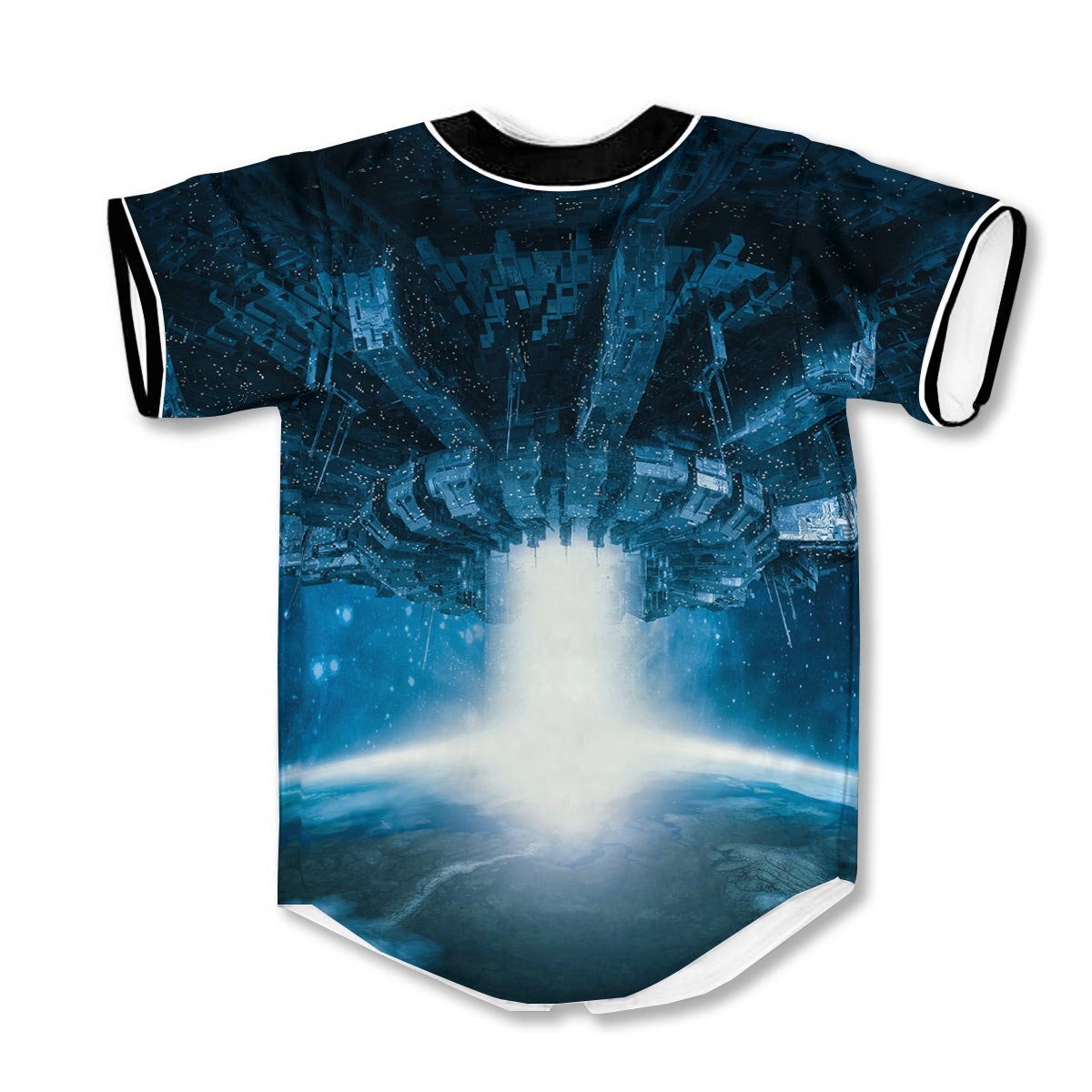 Planetary Invasion 3d Print Full Size Baseball Jerseys