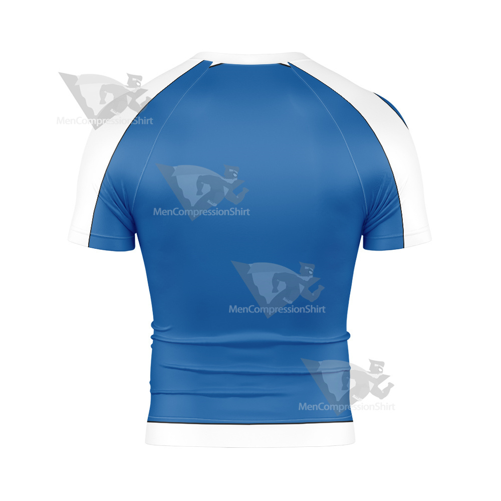 Pm Ash Ketchum Kalos Rash Guard Compression Shirt