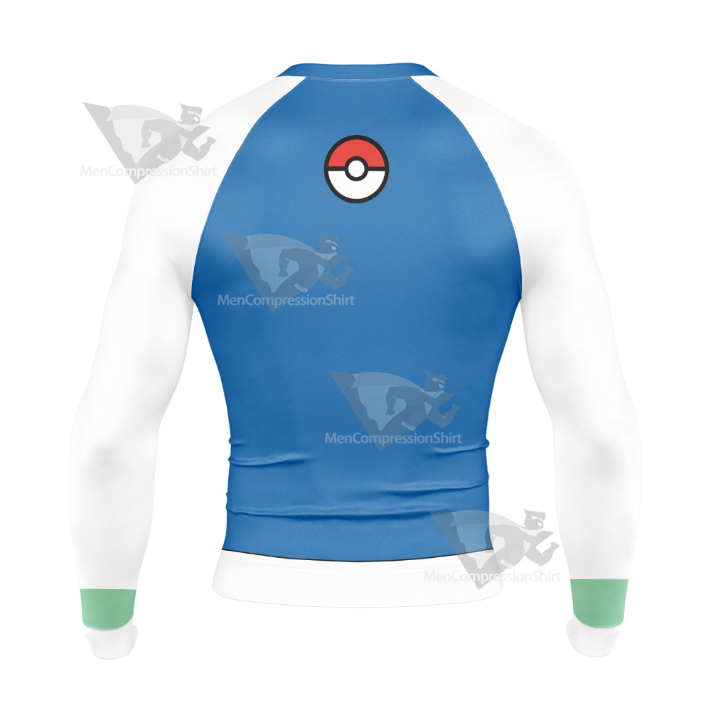 Pm Ash Ketchum M20 Long Sleeve Compression Shirt