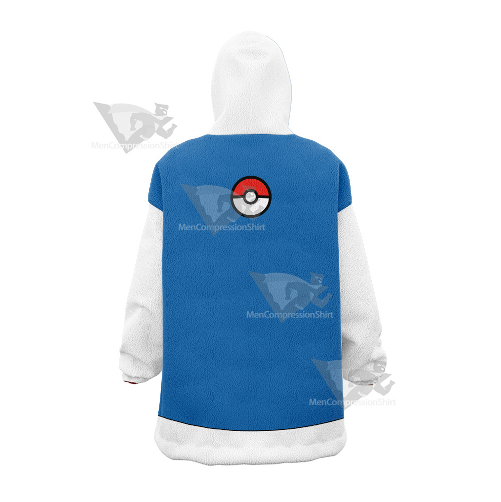 Pm Ash Ketchum M20 Snug Oversized Blanket Hoodie