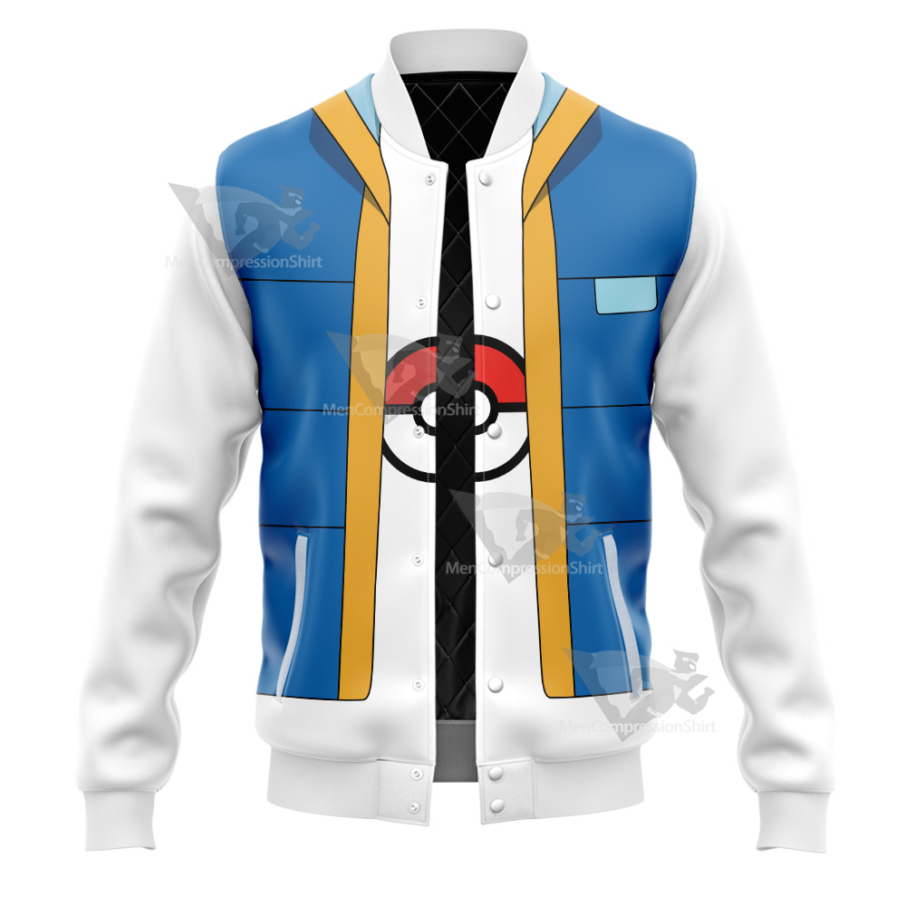 Pm Ash Ketchum M20 Varsity Jacket