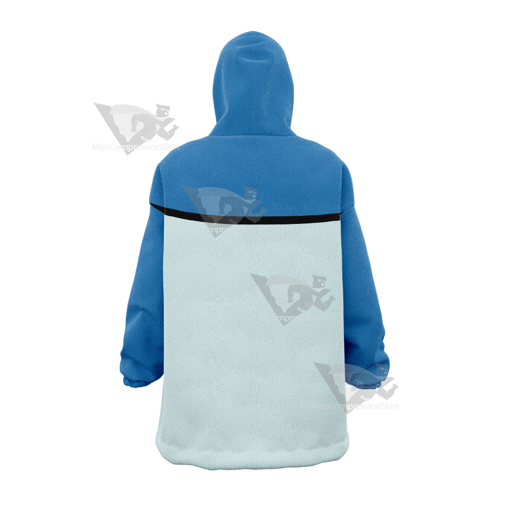 Pm Ash Ketchum Unova Snug Oversized Blanket Hoodie