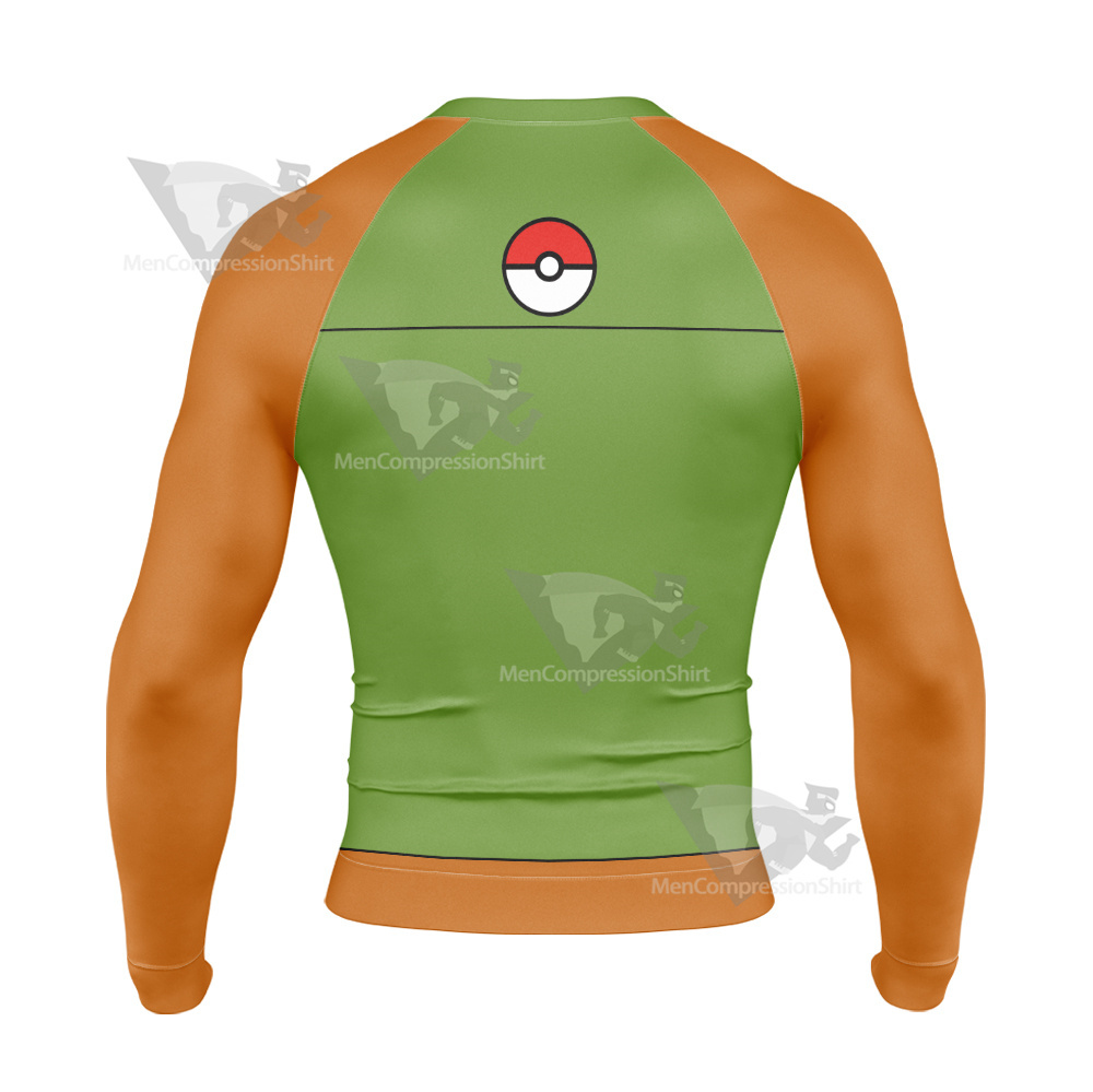 Pm Brock Daily Clothes Long Sleeve Compression Shirt