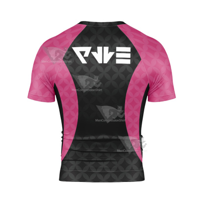 Pm Dark Clothes Short Sleeve Compression Shirt