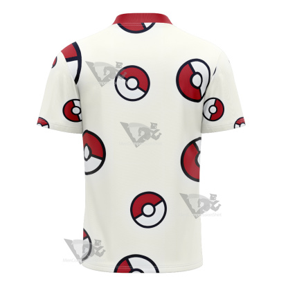 Pm Go Pokeball Football Jersey