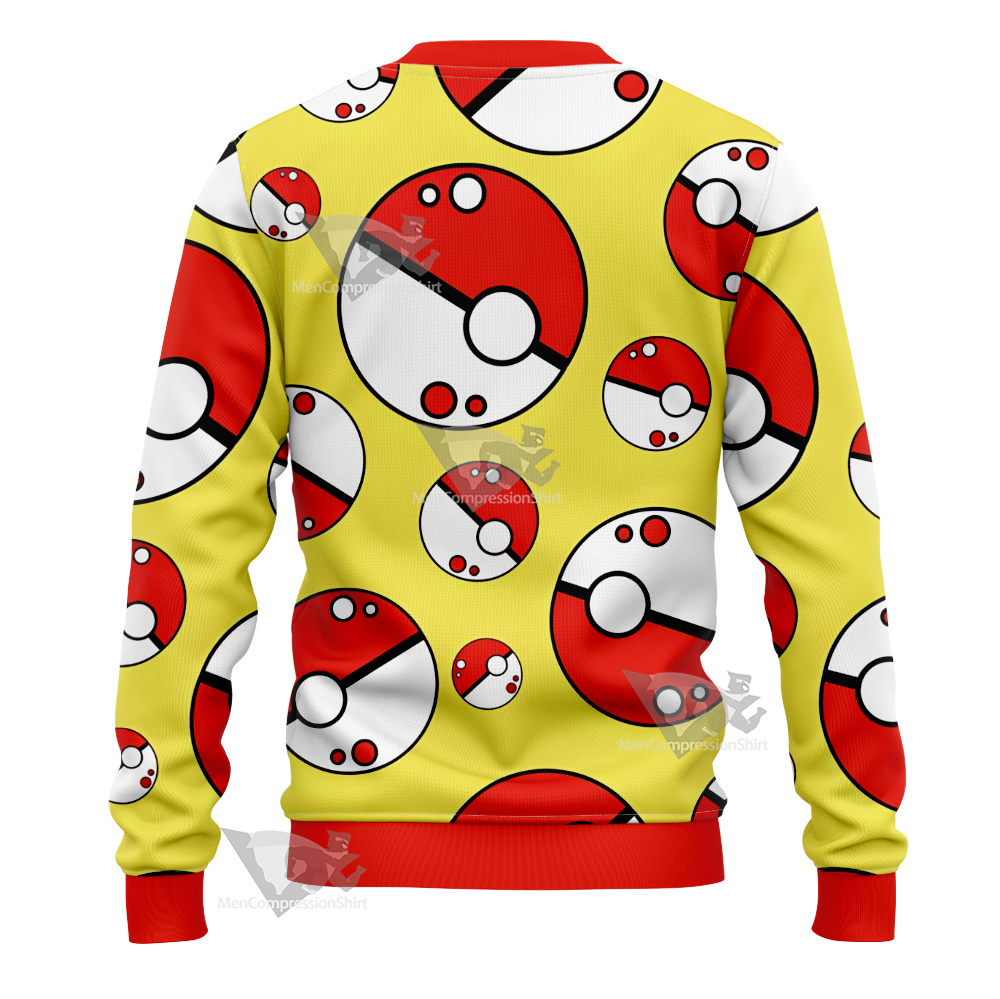 Pm Go Pokeball Yellow Sweatshirt
