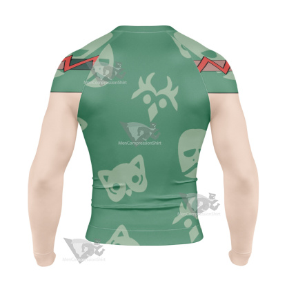 Pm Scarlet Violet Dlc Kimono Long Sleeve Compression Shirt